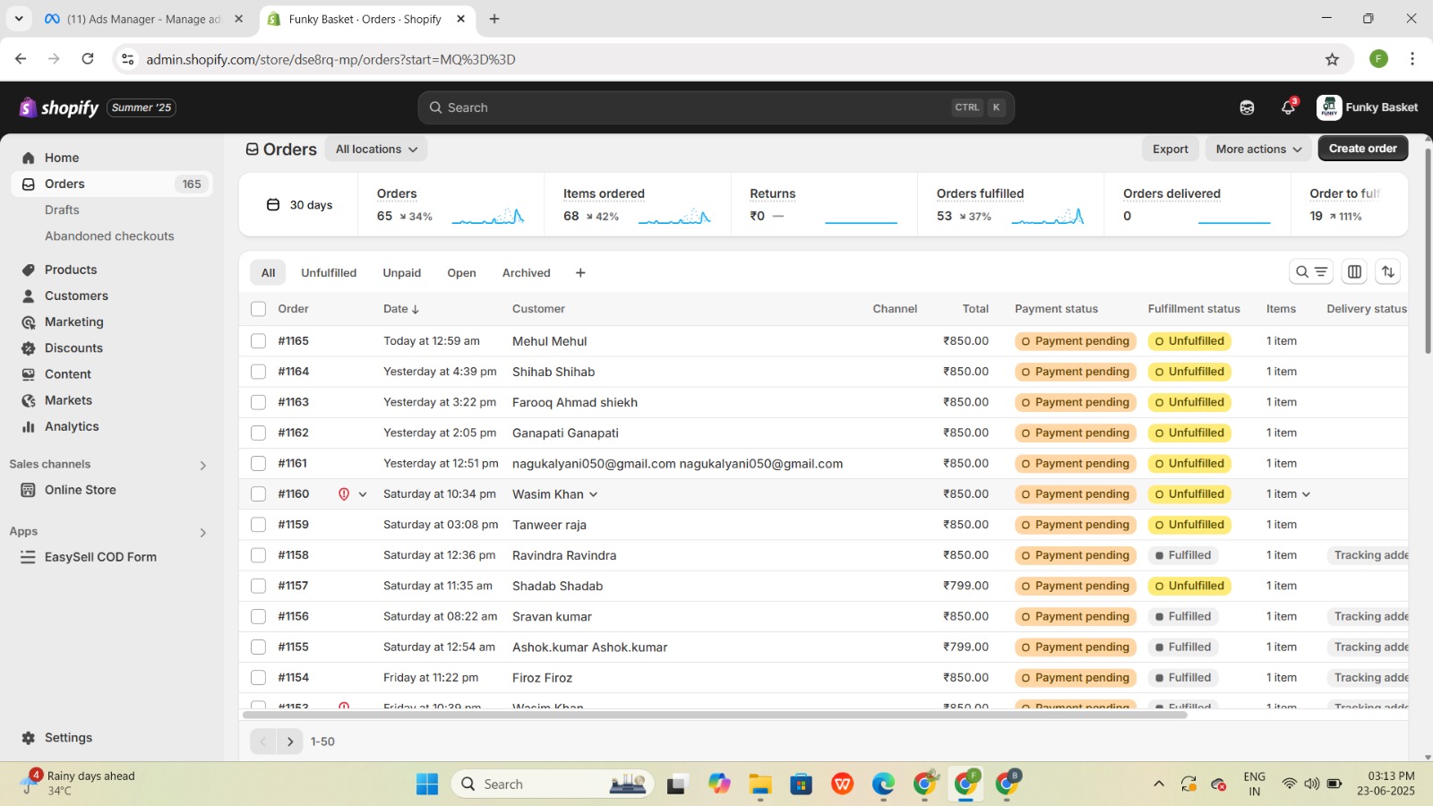 Shopify Sales Proof